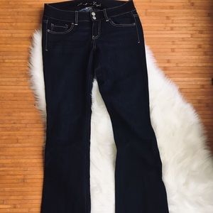 American Eagle Dark Wash Artist Flare Jean